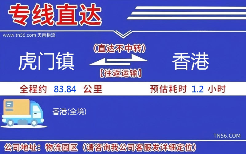 虎門(mén)鎮(zhèn)到香港物流公司 虎門(mén)鎮(zhèn)到香港物流公司