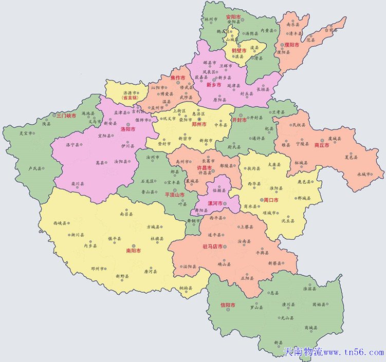 河南省地圖www.pxhx.cn